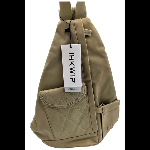 IHKWIP Convertible Sling Backpack Sand - Picture 1 of 4